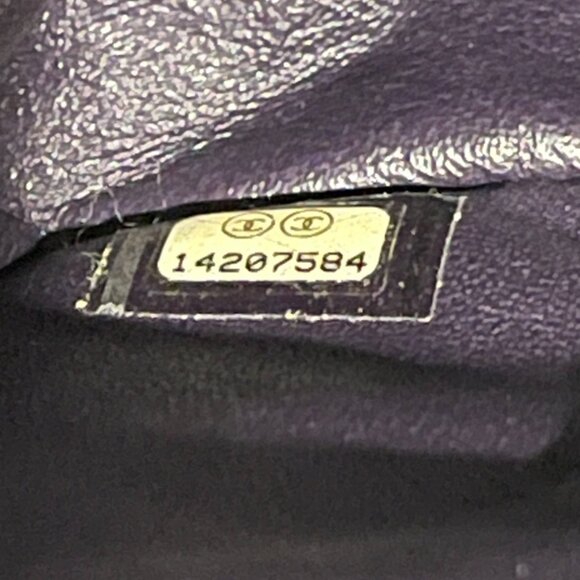 Chanel 2.55 226 Reissue Deep Purple Leather Flap Bag Gunmetal Hardware (121172) - Picture 10 of 14